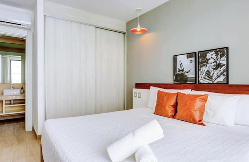 Zazil-ha Condo | Premium Location Steps to 5th | Rooftop Pool & BBQ