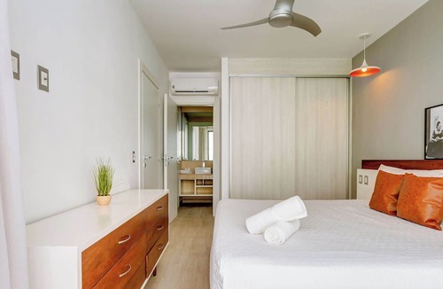 Zazil-ha Condo | Premium Location Steps to 5th | Rooftop Pool & BBQ