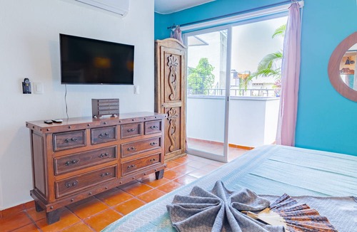 Downtown Puerto Vallarta Condo | Luxurious retreat with Private Pool & Modern Mexican Charm! 2BD Condo for rent i