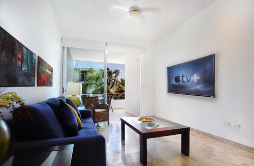 Zazil-ha Condo | NEW LISTING! Oceanview 2 bedr condo, steps from the beach