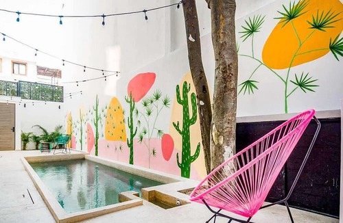 Zazil-ha Apartment | Stylish Condo - Pool + Rooftop - Walk to 5th Ave