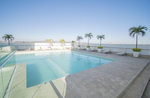 Ferrocarrilera Condo | Torre eMe Penthouse Oceanview Condo #1507 with Pool