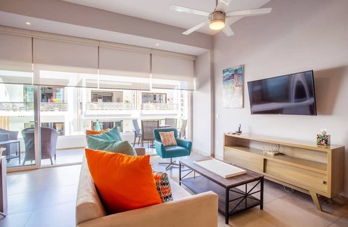 Emiliano Zapata Condo | Romantic Zone 1BR | Walk to Beach + Balcony Views