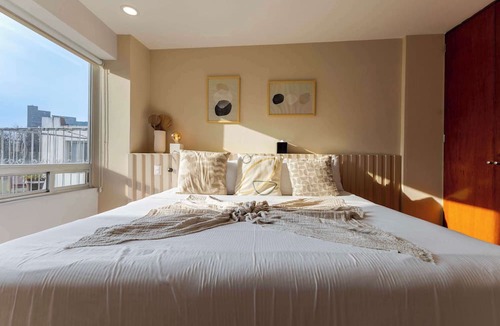 Anahuac Condo | Capitalia | Urban Nature Stay w/Balcony + Gym