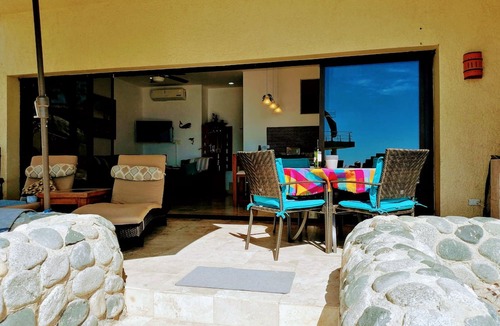 Cabo Bello Condo | OCEANFRONT GROUND FLOOR 2 BEDROOM END UNIT INDOOR/OUTDOOR LIVING AT IT'S BEST