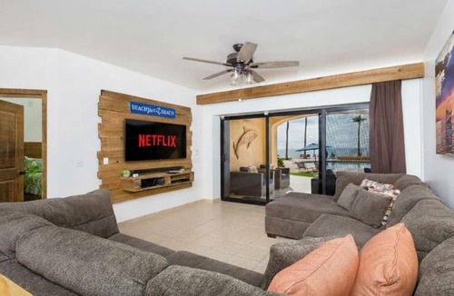 Puerto Penasco Condo | Ground Floor 2-Bedroom Beachfront at Princesa - Steps from Pool | BeachBumCondos