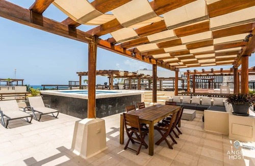Downtown Condo | Ocean View Penthouse Private Pool Near Mamitas