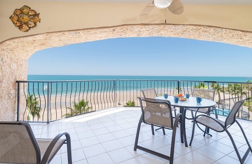 Puerto Penasco Condo | Sonoran Sea E-507 Sea Dreamer In Paradise Fantastic Patio Oceanfront Condo