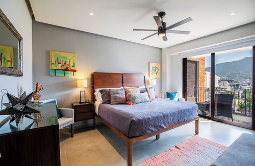 Emiliano Zapata Condo | 1BR/2BA Mountain-View Condo @ Oceana | Rooftop Pool, Gym | Romantic Zone