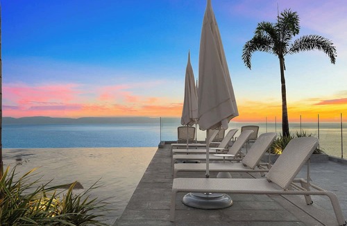 Bucerias Apartment | Udara PH-I | 8th Floor 3BR Beachfront + Rooftop Pool, Spa, Sauna & Padel Court