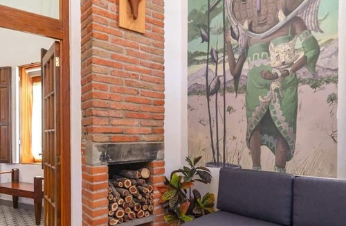 Downtown Queretaro Apartment | Suite in Historic Center, Terrace. Wifi+Workroom+A/C