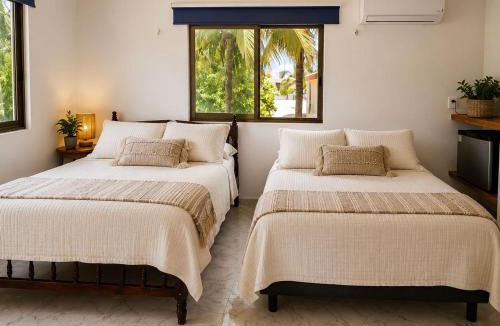 Telchac Puerto Apartment | Habitación algodonero con alberca y club de playa