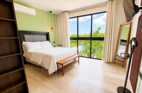 Merida Municipality Apartment | Departamento 2 Recamaras con Workspace, WiFi y Alberca