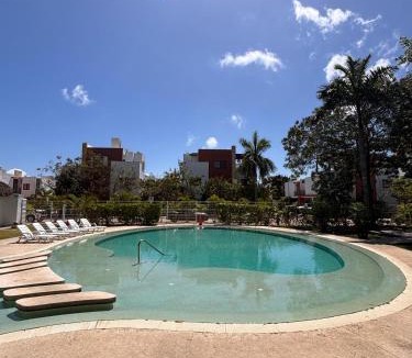 Jacinto Pat Apartment | Family-friendly apartment in a residential complex with a pool