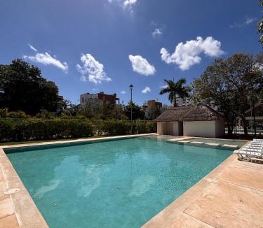 Jacinto Pat Apartment | Family-friendly apartment in a residential complex with a pool