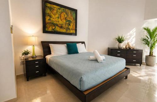 Playacar Villa | Private Pool Villa, Walk to Beach & 5th Ave