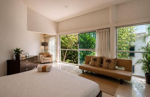 Playacar Villa | Private Pool Villa, Walk to Beach & 5th Ave
