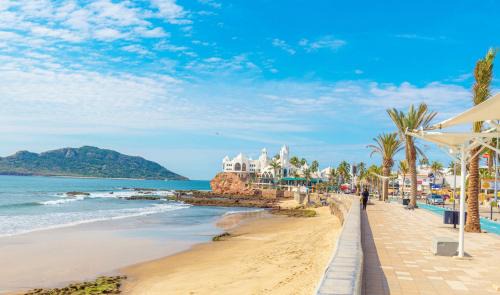 Mazatlan Apartment | Horizon Mar Turquesa #5 Lujo frente Malecón y Playa