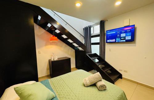 Irapuato Apartment | Casa Jacaranda Business Lodge 7 Suites Cowork Terrace