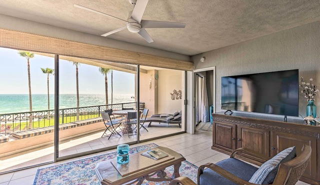 Walk to Beach: Oceanfront Rocky Point Condo