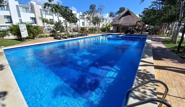 Casa moderna en Playa del Carmen Cerca Xcaret, con capacidad hasta 6 personas