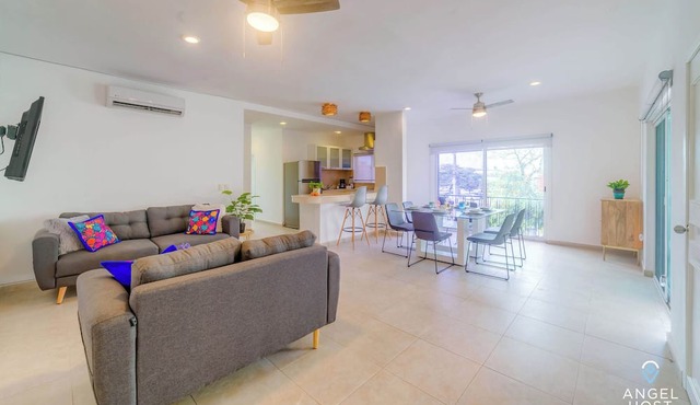 Walk to 5th Ave & Beach · Pools, Balcony & Parking