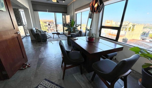5D Area! Modern New, 1Bd 1Ba Rooftop Pool