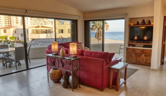 Beach front 2 Bedroom 2 Bathroom luxury condo with amazing views.