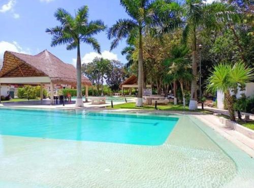 Family-friendly apartment in a residential complex with a pool